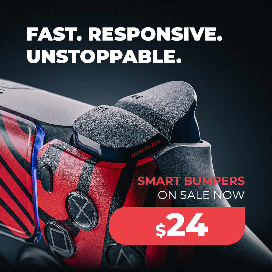 AimControllerss's tweet photo. Only 2 days left to save $24 on Smart Bumpers! ⏰ Up your game with faster response times and unbeatable precision. 💥 Ready to take control?
#gamingdeal #aimcontrollers #ps5controller #ps5deal #gaming #gamingboost https://t.co/xN5LvRpGHt