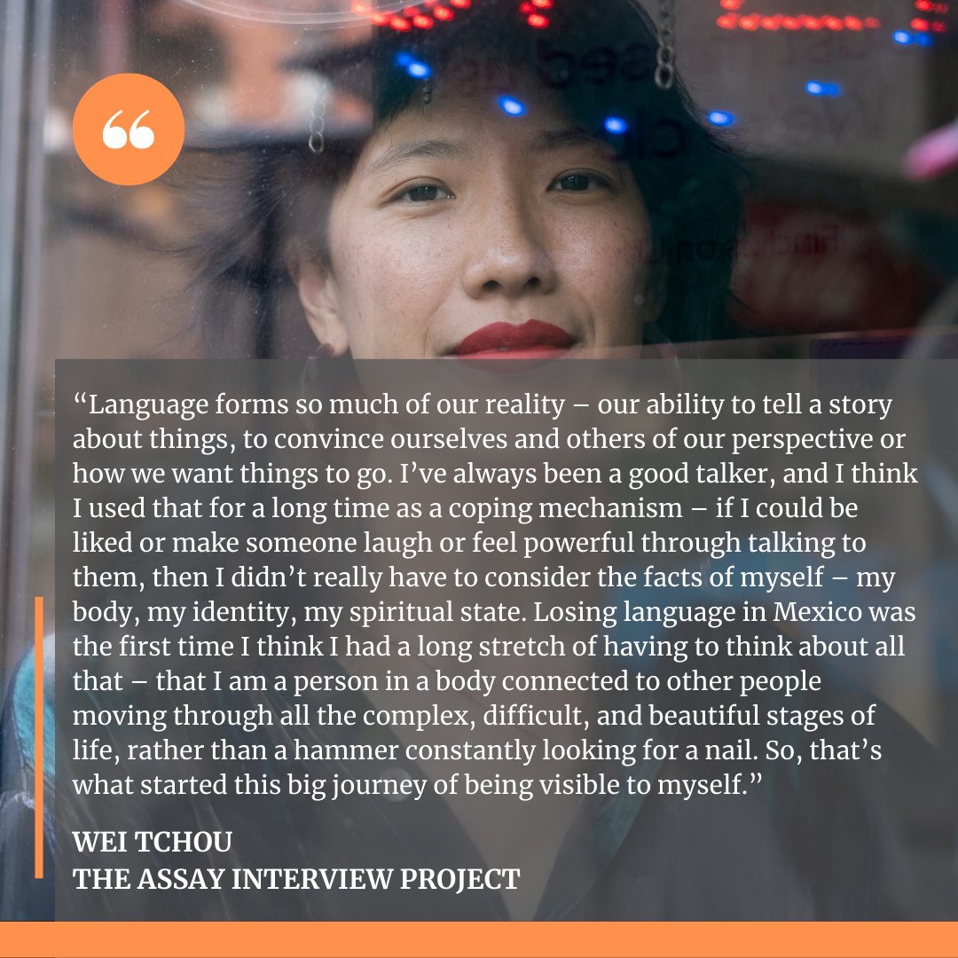 Brand new today on the Assay Interview Project, Molly Tompkins' wonderful interview with Wei Tchou about her new book, Little Seed. Don't miss it!

assayjournal.com/wei-tchou.html