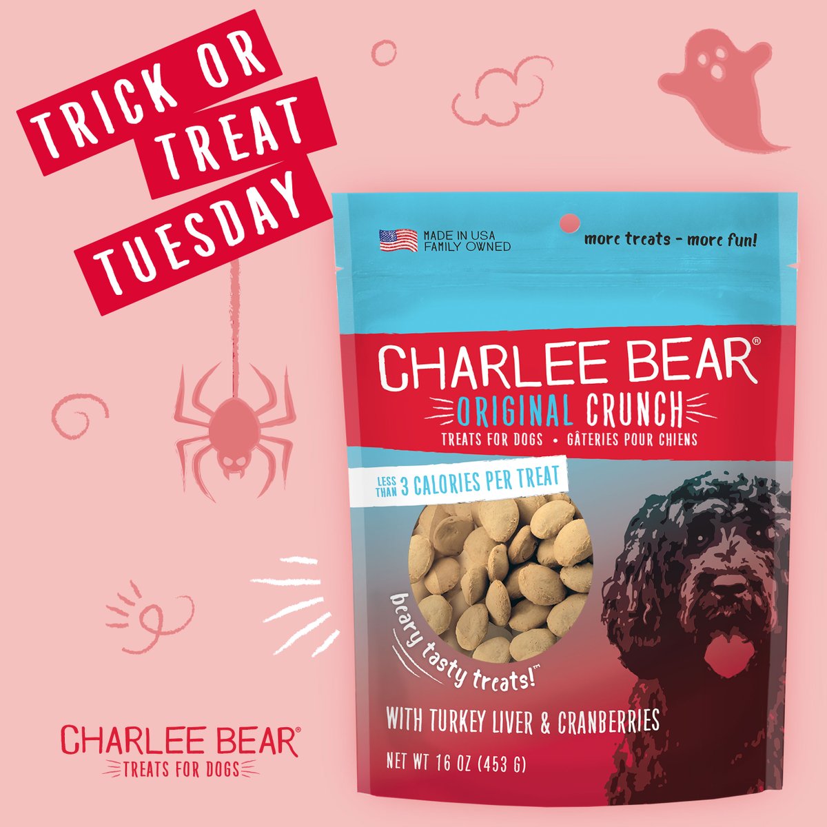 ✨Win a bag of treats for Treat Tuesday!✨

What’s your pup’s Halloween costume? 🎃👻🦸🧛

RT, like and tag a friend to enter! #wintreats #doglovers #entertowin