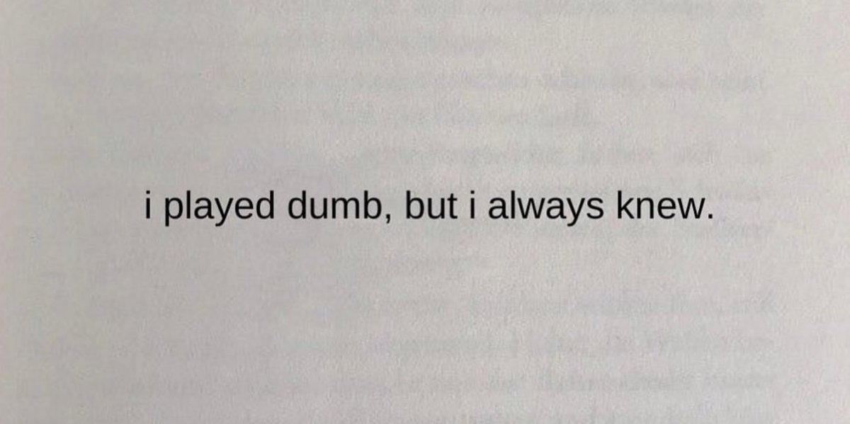 PoemHeaven's tweet image. i knew it.