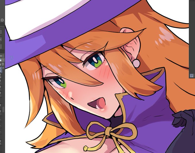 本日更新予定のFANBOX,Fantia限定イラスト、基本部分まで。仕上げや差分を作ってこのあと公開予定です。 