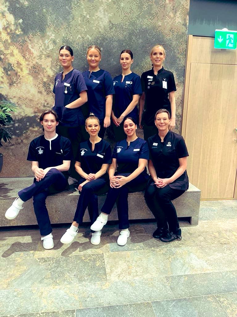 pinktearoom's tweet photo. ✨ Yesterday was @CIDESCO1 international examination day at Hudvårdshögskolan! Huge congratulations to our talented students for showcasing their skills, dedication, and passion for beauty therapy. You’ve all done an incredible job! 👏🌸 #CIDESCO #BeautyTherapy #Congratulations #hudvård