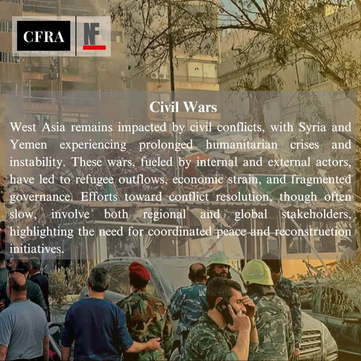 cfra_official's tweet photo. Stay updated with our West Asia Monitor as we dive into the region's latest political, economic, and security developments. 

#cfra #thinktank #foreignpolicy #internationalrelations #westasia #geopolitics https://t.co/rBTPqG1BDb