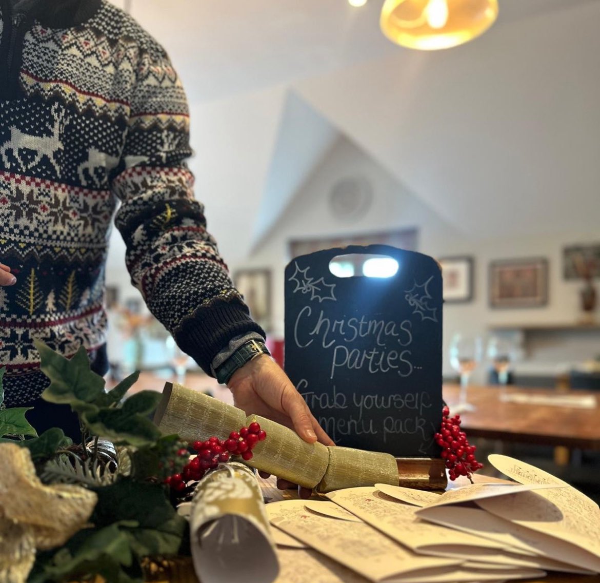 It's two months to go 🎄

Our Christmas party menus are delectable and we've got the bubbles by the bucketload (on ice of course). Pop in, speak to a member of our smiley team and grab your copy of our plentiful menus 🍾

<a href="/youngspubs/">Young's Pubs</a> #youngsmas