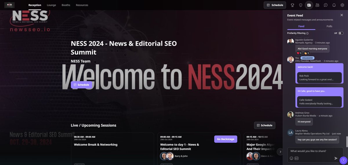 #NESS24 begins shortly! We're thrilled to be celebrating our 4th year with nearly 500 attendees and 13 expert speakers. Thank you to our attendees, speakers, and sponsors for making this possible.