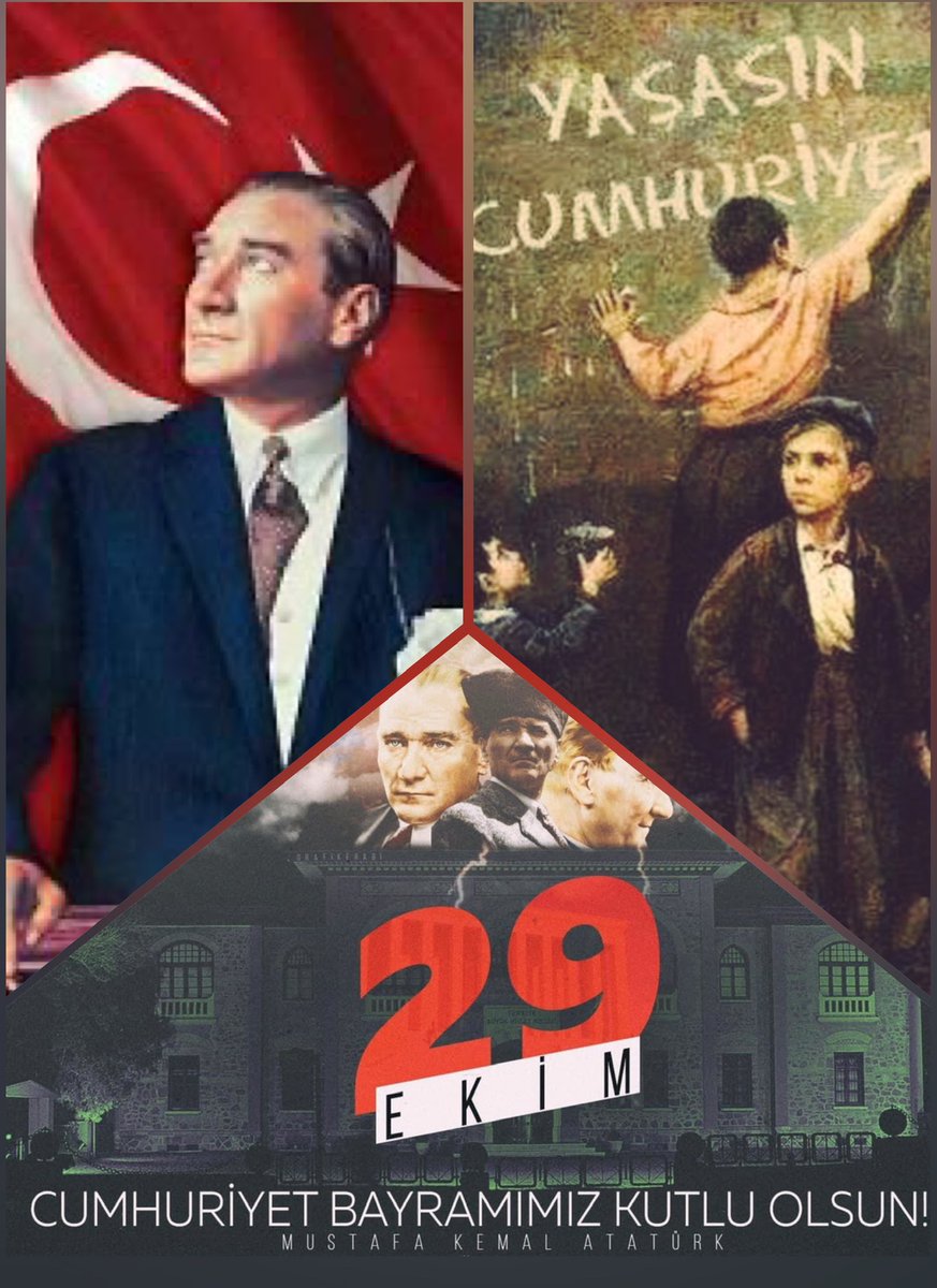 Türkiye Cumhuriyeti #101Yaşında 🇹🇷 Bayramımız kutlu olsun.