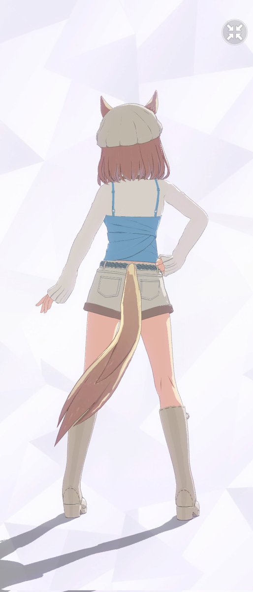 ナリタトップロード(ウマ娘) 「トプロの私服解放。隙間が叡智 」|イズミ@女帝推しのイラスト