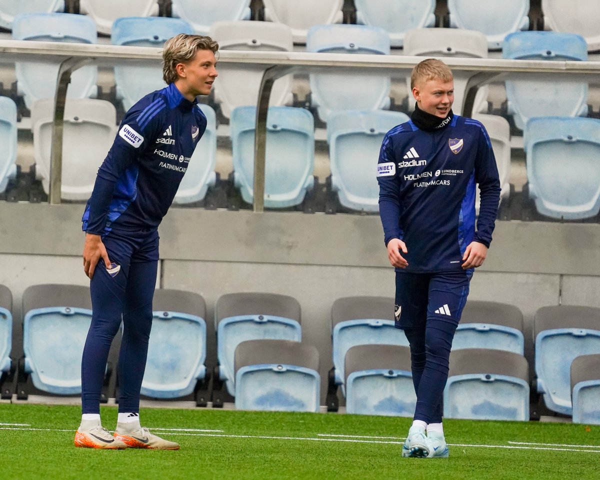 Jónatan Gudni Arnarsson och Freysteinn Ingvi Gudnason.