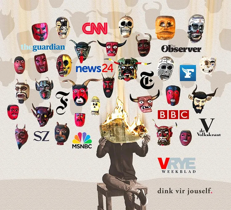 vryeweekblad's tweet photo. MAX DU PREEZ (@MaxduPreez) ponders the state and role of the media in modern society and wrestles with the question of where Vrye Weekblad fits in.

Click on the link to read the full article:
https://t.co/3R16lwFGHk

🎨@generaltuck 

#vryeweekblad #dinkvirjouself #virjouself #media