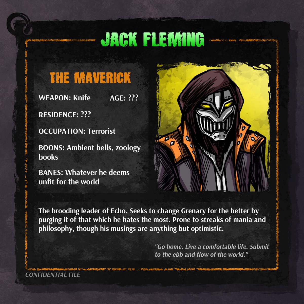 Hybrid_Fiction's tweet photo. Today's character showcase is the game's antagonist, Jack Fleming! Grim, enlightened, insane—his vendetta pits him against the world. 🗡️
Support our Kickstarter: https://t.co/KJcm1rrH3H
#gamedev #indiedev #TrailerTuesday #rpg #sprg
https://t.co/2OeOEf3NqS https://t.co/yGMw7u1E1e
