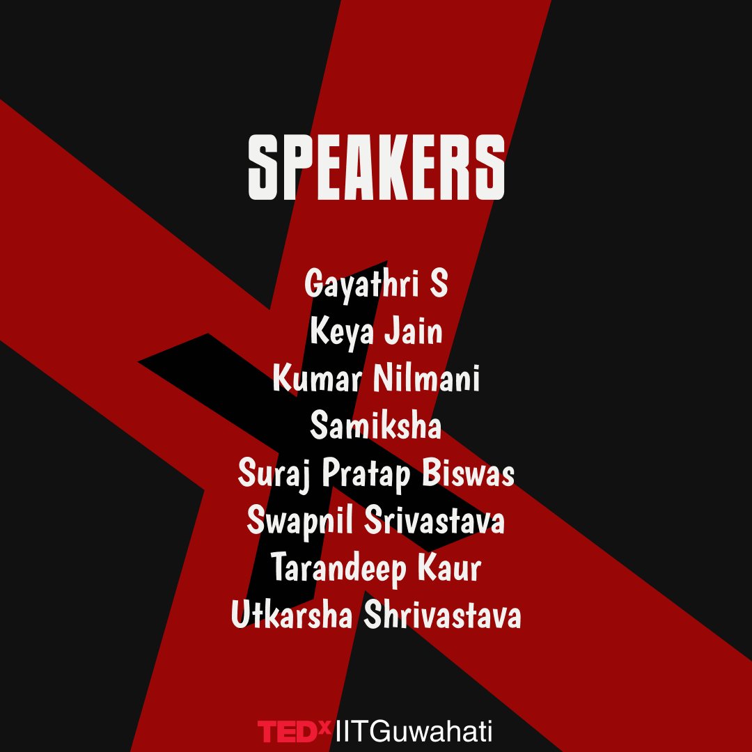 tedxiitg's tweet image. memorable tenure ahead!

#MeetTheTeam     #ResultsAnnouncement #OfficialUpdate #RecruitmentResults #Phase2Complete #TEDx #TEDxIITGuwahati #IITGXiTED #ideasworthspreading #iit #iitg #iitguwahati