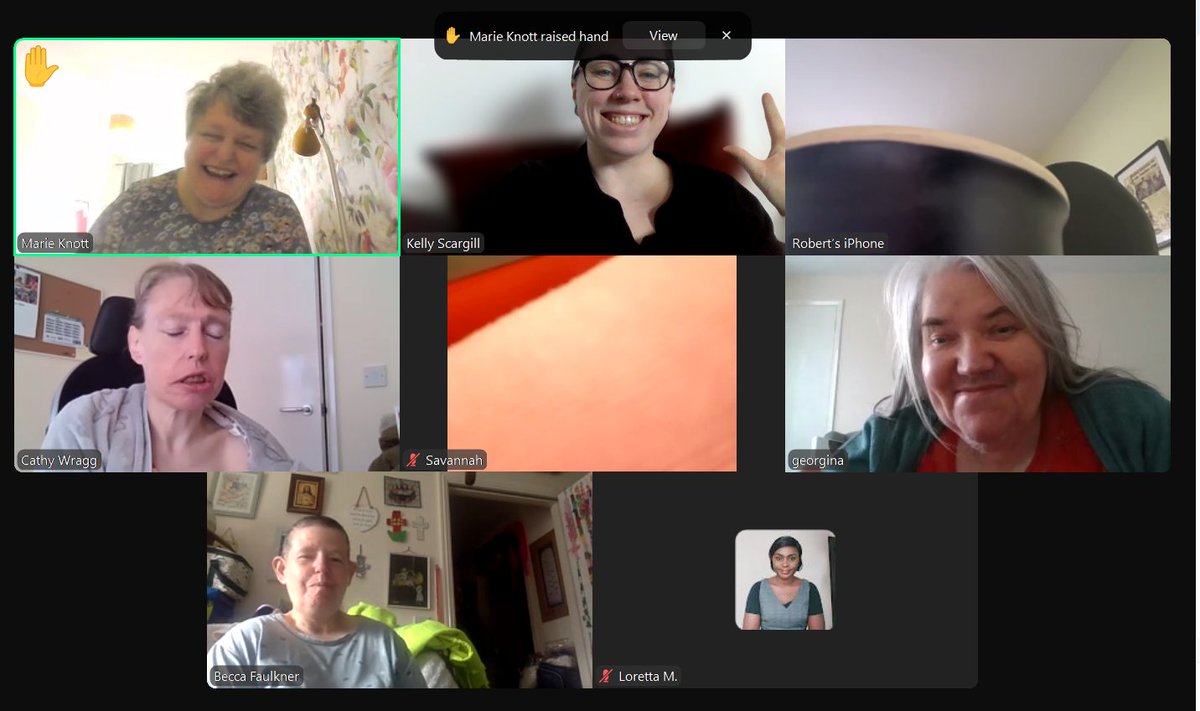 Today we talked about Annual Health Checks. People had a good experience where things got explained/taking extra time, but there were barriers as well as people thinking more questions should be asked about support for things like benefits <a href="/SheffieldMencap/">Sheffield Mencap</a> <a href="/HWSheffield/">Healthwatch Sheffield</a>