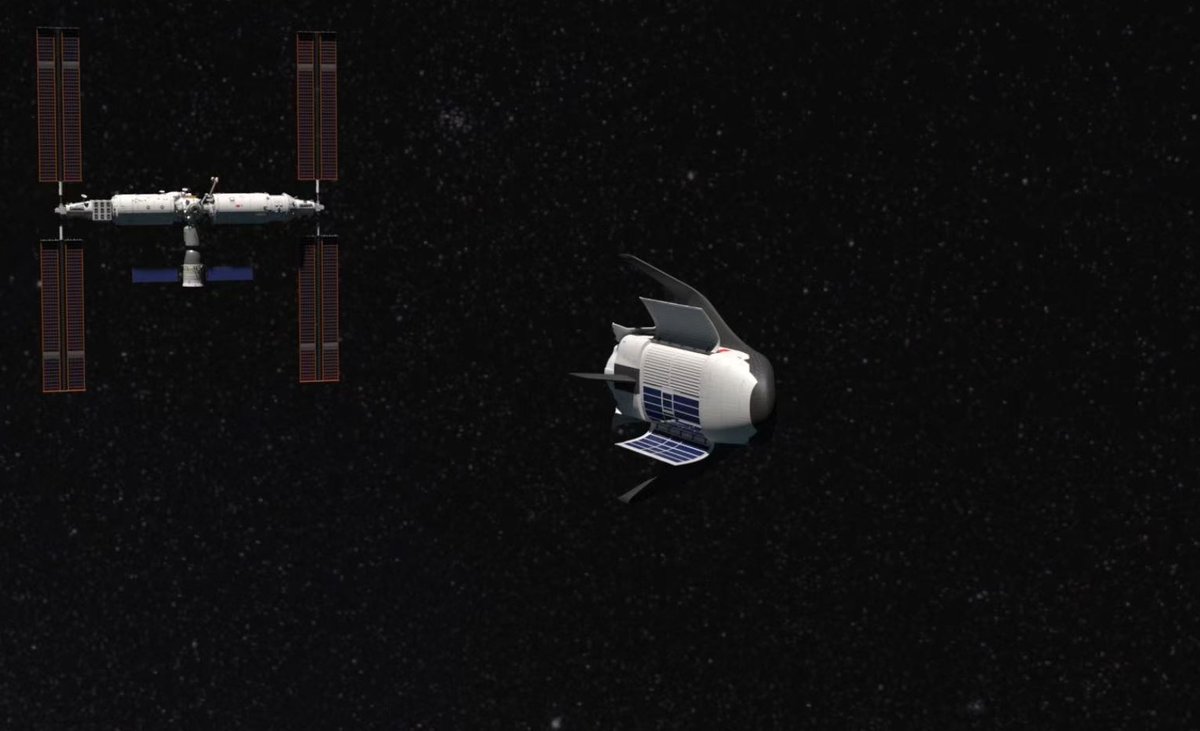 starmil_admin's tweet photo. China Manned Space Program officially announced the selection of two proposals of low-cost cargo spacecraft to CSS today. The "Qingzhou" space capsule from Microsat, CAS and the "Haolong" spaceplane from CADI, AVIC are selected, securing contracts for flight validation. https://t.co/2oMet627f6