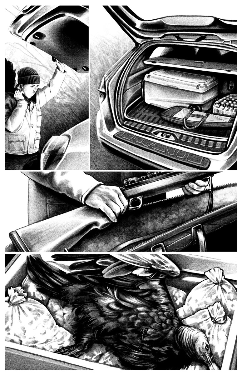 llewellynillus's tweet photo. pages 3-6 of my comic Hypertrophy! https://t.co/Vc0cv4LRcw