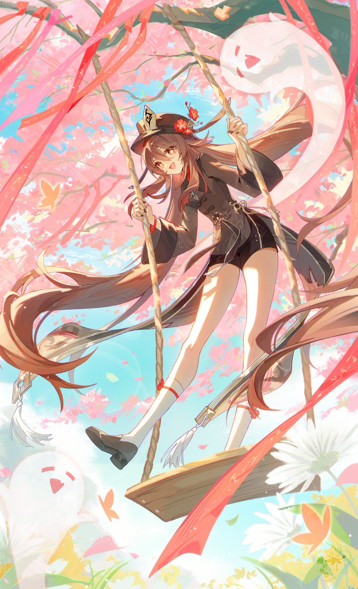 TrarosRHea's tweet image. 🌺
#GenshinImpact #HuTao