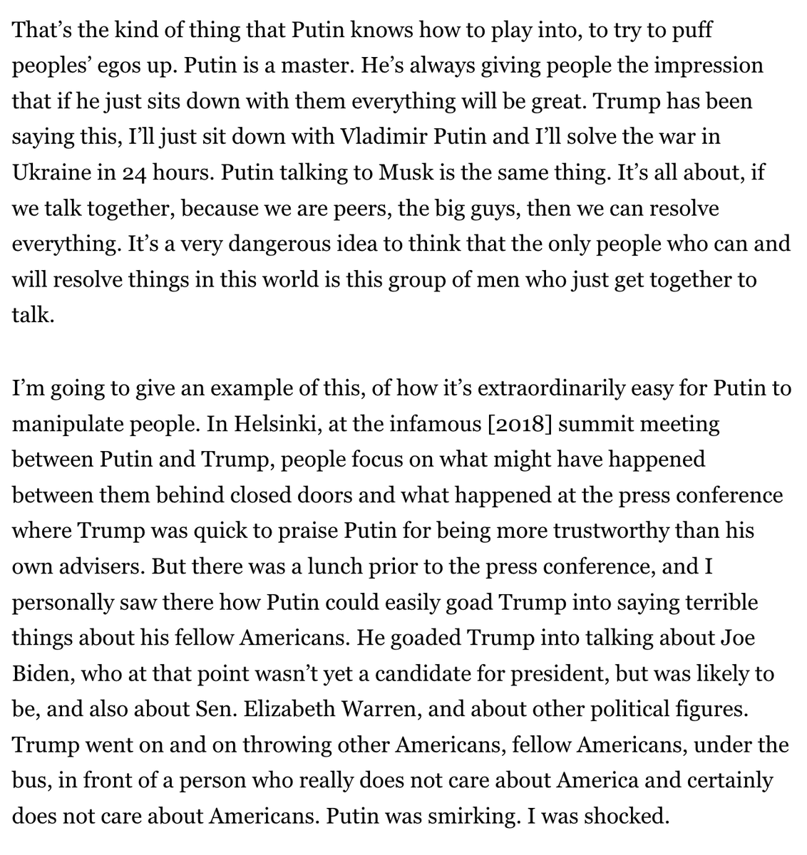 michaeldweiss's tweet photo. The KGB term for this is работа с людьми, "working with people": studying their psychology in order to get the better of them, either for the purpose of recruitment or for exploitation. https://t.co/AfE4wK8HVz https://t.co/0Llp6z100U