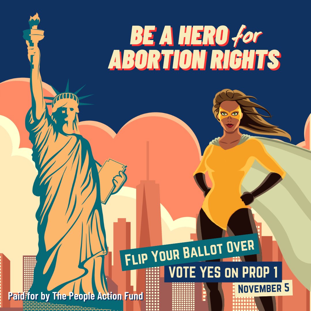 thecreateresist's tweet image. Protect abortion rights in New York - Vote Yes on 1