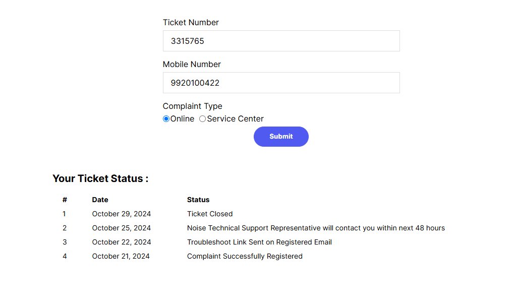 TwtYogesh's tweet photo. @gonoise , worst response off the service received. 
this is third time the ticket got closed without any service. @gonoise , #CustomerServiceFail #BadProduct https://t.co/ODnoDkfxut