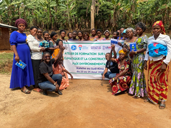 TheWIPCentre's tweet photo. With this, @ClubZaidaC is now a go-to center in the region, continuously collaborating with organizations &amp; sharing best practices to expand climate justice work across South Kivu.    

We celebrate the impactful work of Club Zaida Catan 👏 #WomenLeadClimateAction https://t.co/Y7JObTV72L