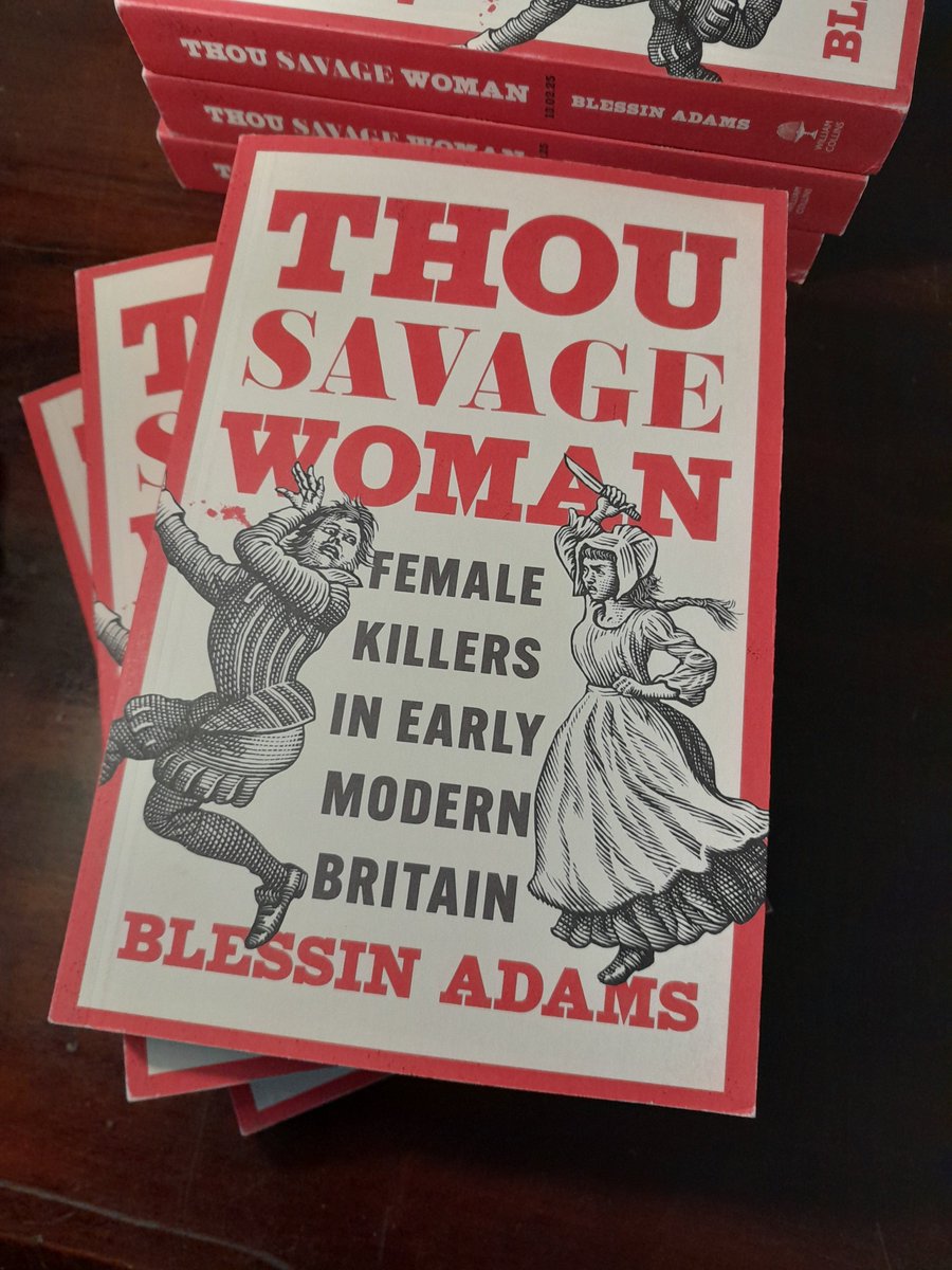 Something wicked this way comes! My new true crime history book that is. THOU SAVAGE WOMAN out 13 Feb 2025. And wow do I love the cover 💀😍💀