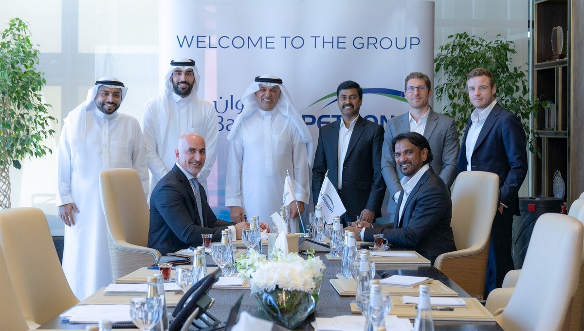 BawanGroup's tweet photo. جانب من توقيع الاتفاقية مع شركة بتروناش العالمية المحدودة https://t.co/2zSuyV47Tn