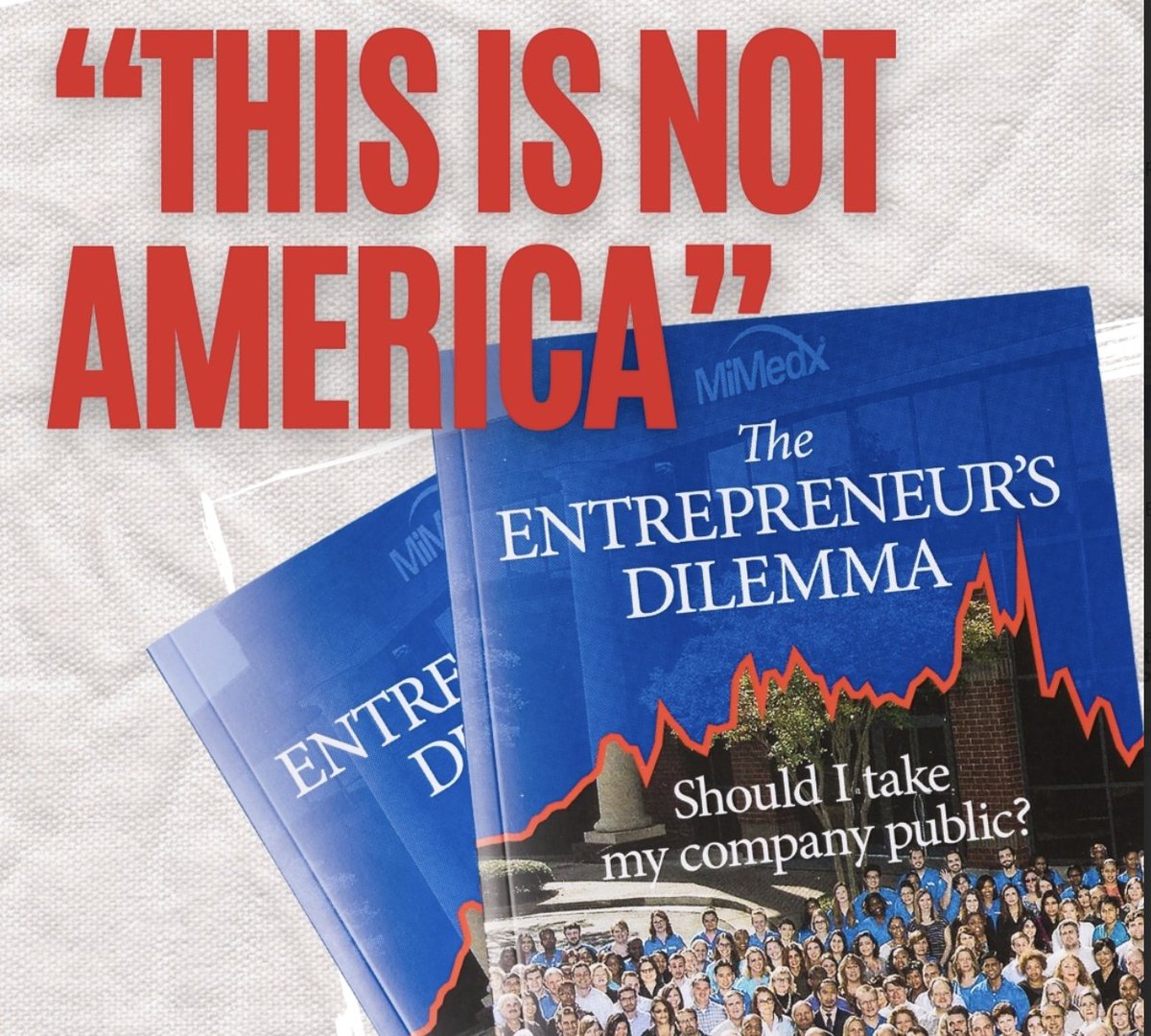 Are you ready to gain invaluable insights and prepare to take your company public? 

In "The Entrepreneur's Dilemma," you will discover:
- I experienced dramatic events and challenges during my leadership at MiMedx.
- First-hand experience dealing with short sellers and the