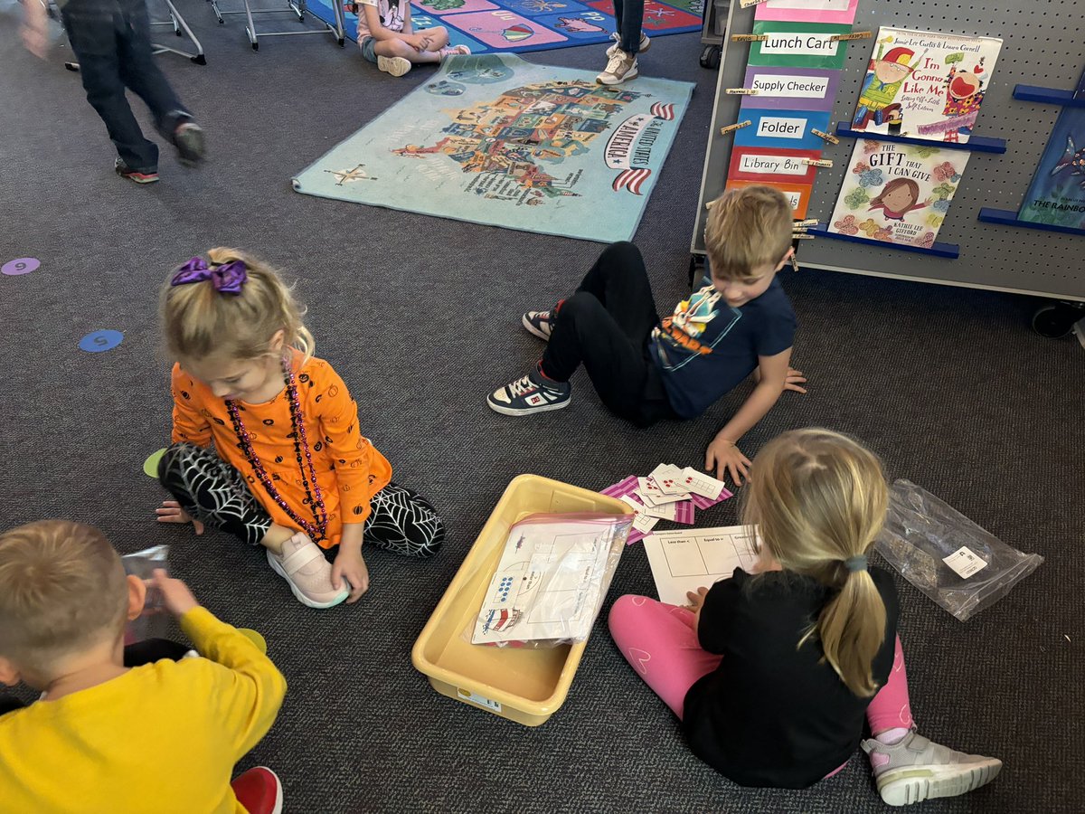 HeidiMercer7's tweet photo. Ms. Fazonni’s class having fun in math groups at Paint Creek. https://t.co/1UIH9LAxgO