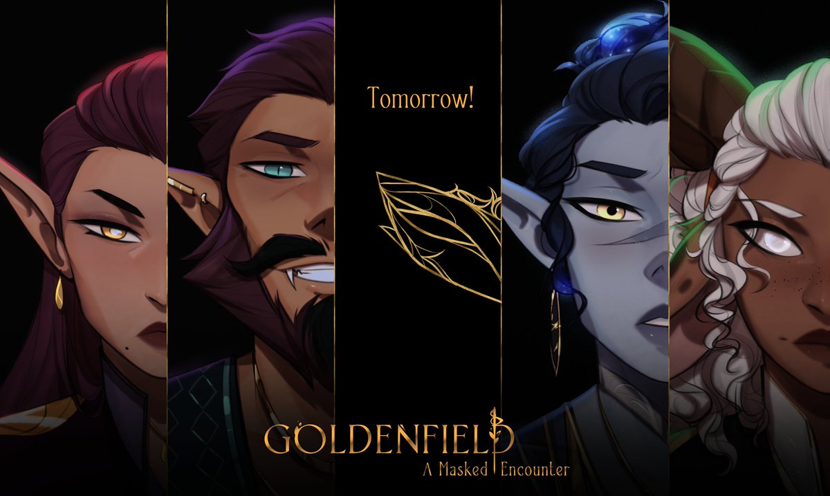 1 day!
  
#webcomic #webtoon #comic #art #ocs #goldenfield