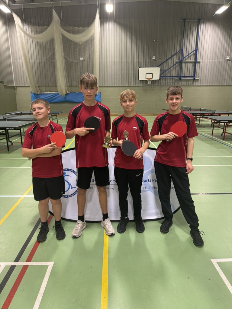Both teams finish the night as WINNERS of the B&amp;H table tennis competition! Our teams progress to the finals in a few weeks. Well done lads! 🏓🤝🔥 Thanks <a href="/lslssp/">LSLSSP</a> for hosting #TEAMKMA <a href="/KibMeadAcad/">Kibworth Mead Academy</a>