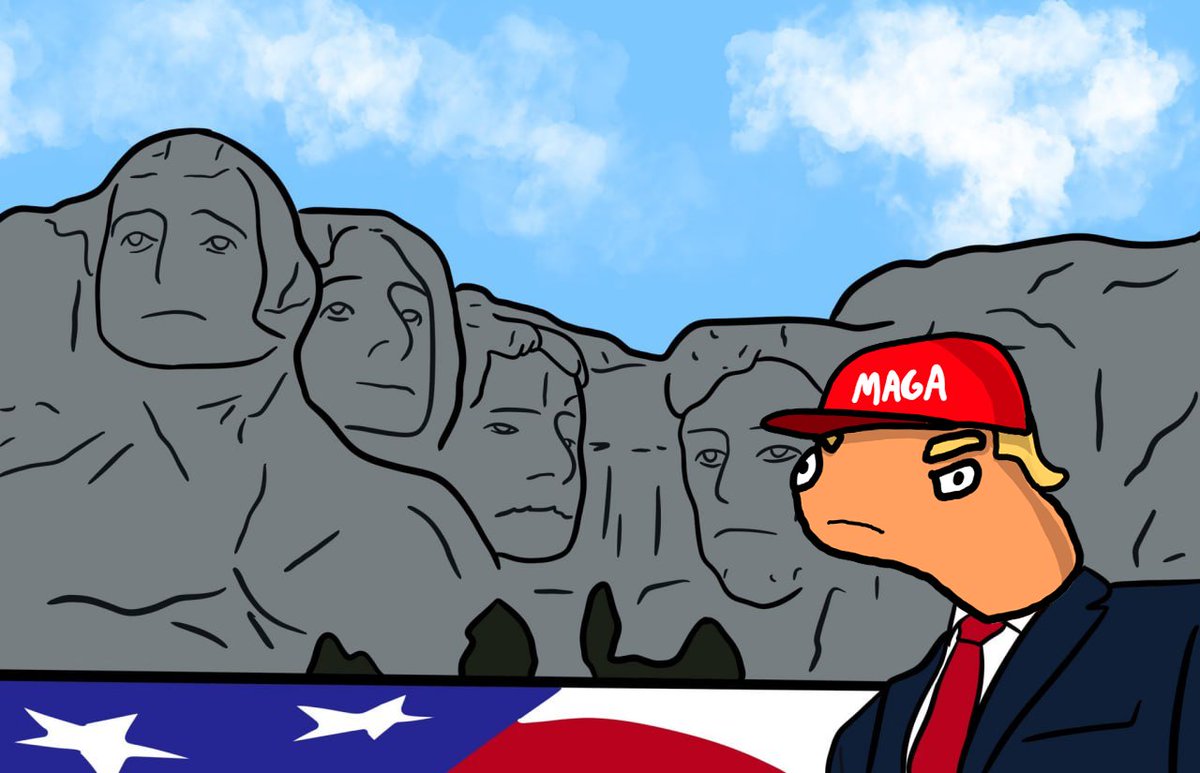 Soon our king will be here... he will stand tall along with the previous leaders! 

$TREMP #TREMP #MAGA