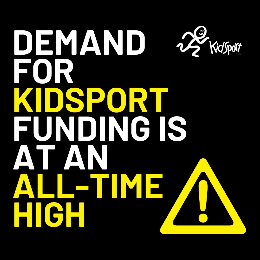 We’re proud to have been able to support more kids than ever before to fund a season of sport, but the increased demand is putting a strain on our funding resources, becoming difficult to keep up.

Donations are needed to continue meeting the growing demand #SoALLKidsCanPlay!