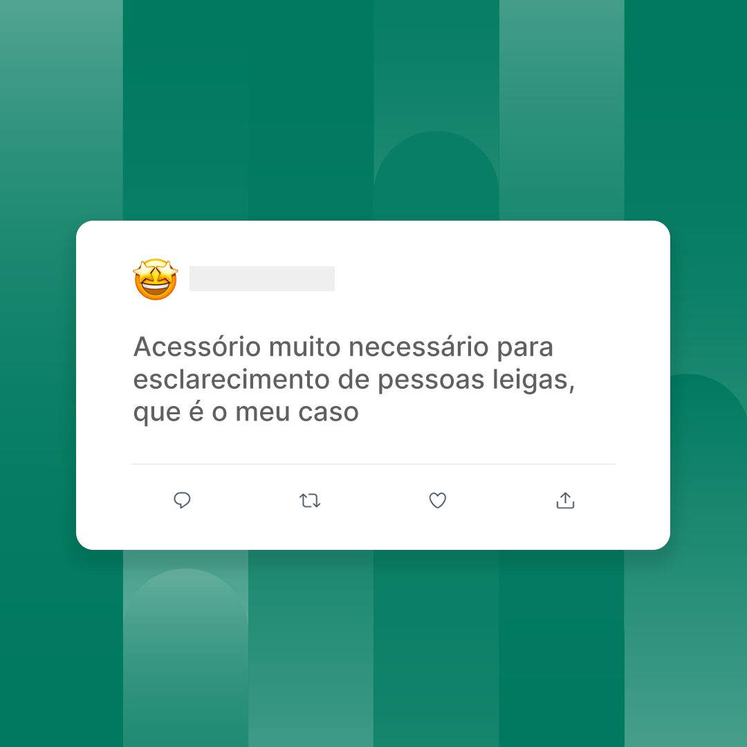 Simplificamos o acesso à informação jurídica pública e aberta para que toda a sociedade possa tomar decisões com mais segurança, Marisa.

#Jusbrasil #InformaçãoPrecisa #DireitoParaTodos