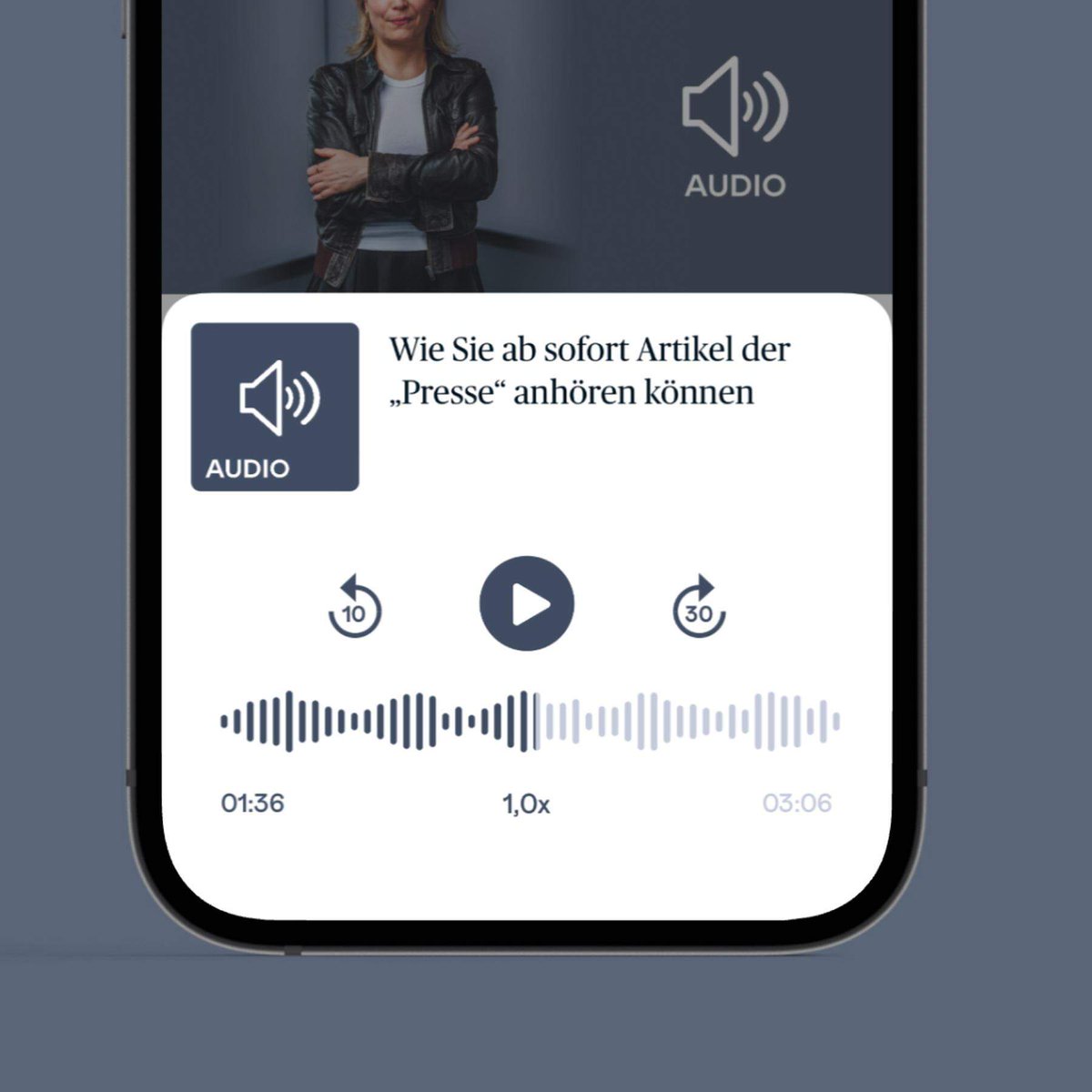 Excited to see more news brands adding human personalities to their AI experiences! 

Subscribers to <a href="/DiePressecom/">Die Presse</a> can now enjoy the flexibility of audio articles, in the wonderful voice of Anna Wallner (<a href="/media_wall/">Anna Wallner</a>).

diepresse.com/18876988/wie-s…
