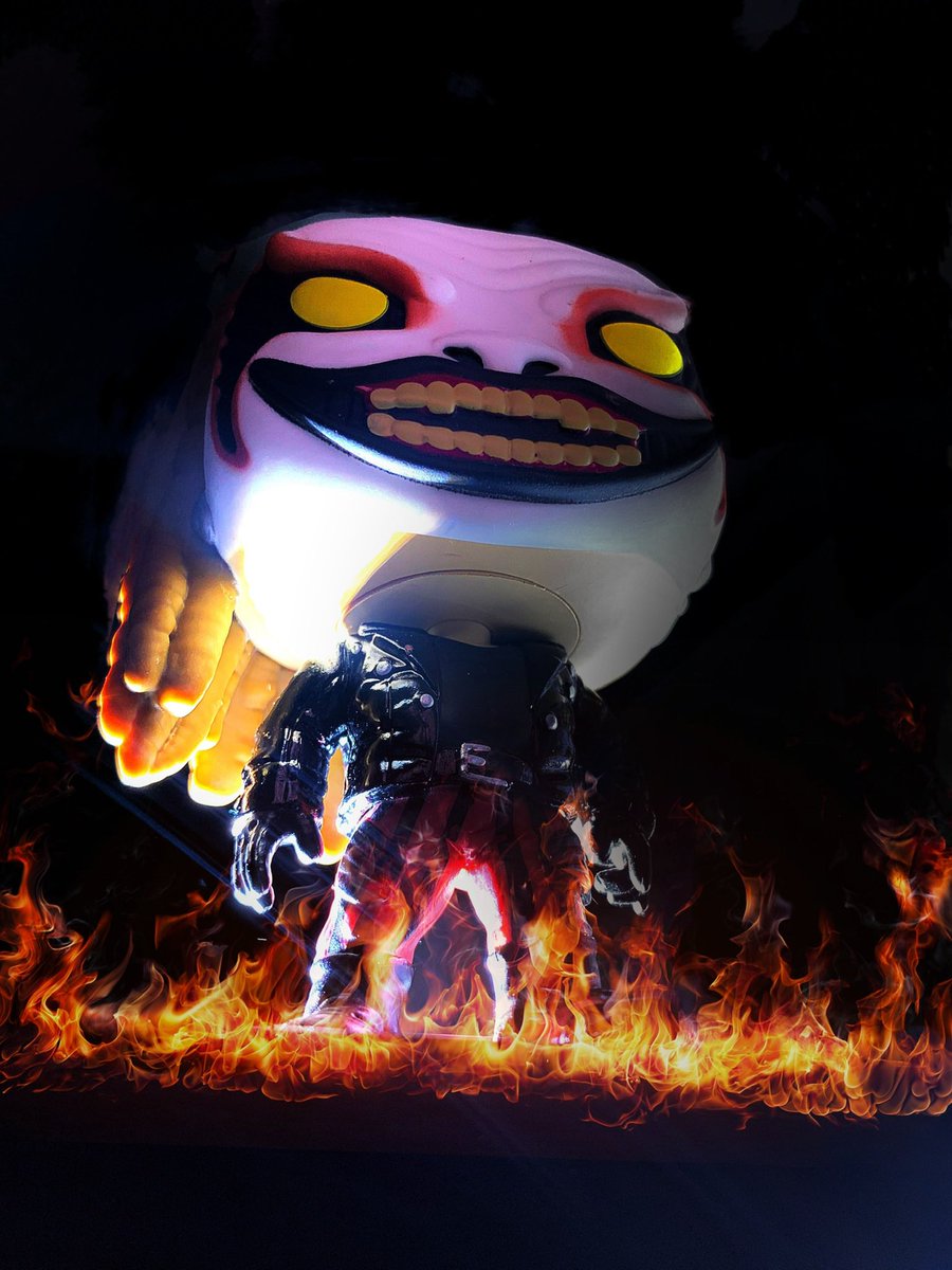 Dazizz's tweet image. RUN... @OriginalFunko #FunkoPhotoADayChallenge &apos;Spooky&apos; #Funkoween #funkpop #BrayWyatt