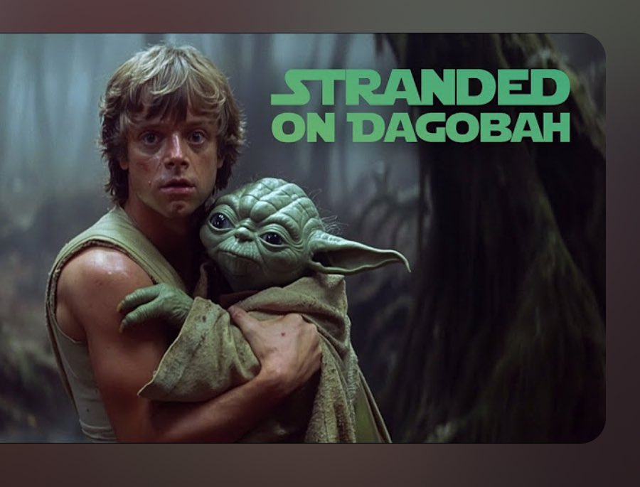 StephenRansom47's tweet image. Stranded on Dagobah - Teaser Trailer (1980) youtu.be/gn4l1tPm5R8?si… via @YouTube
From Abandoned Films 🥰 
#StarWarsfanart #tumblr 👌 
A trailer that will change how you #Identify with The #Franchise #ForeverMore