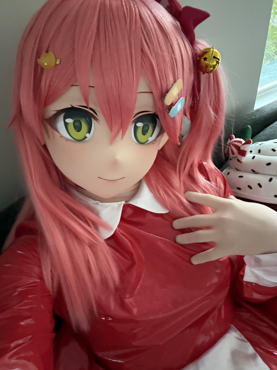 No, but it might be mine…

👗: <a href="/nekurosokkusu/">Zomi</a> (thanks for letting me try it on 🥰)

#miko_Art #kigurumi #kigu #着ぐるみ #hololive #miko