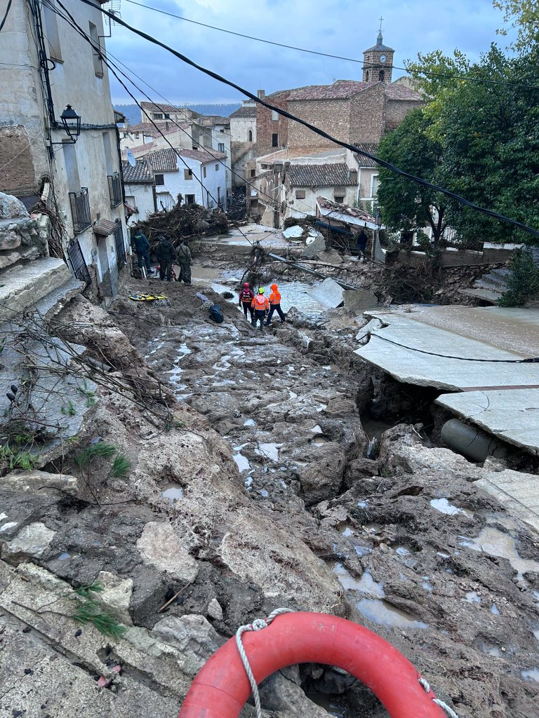 riada, Albacete, Letur, Dana