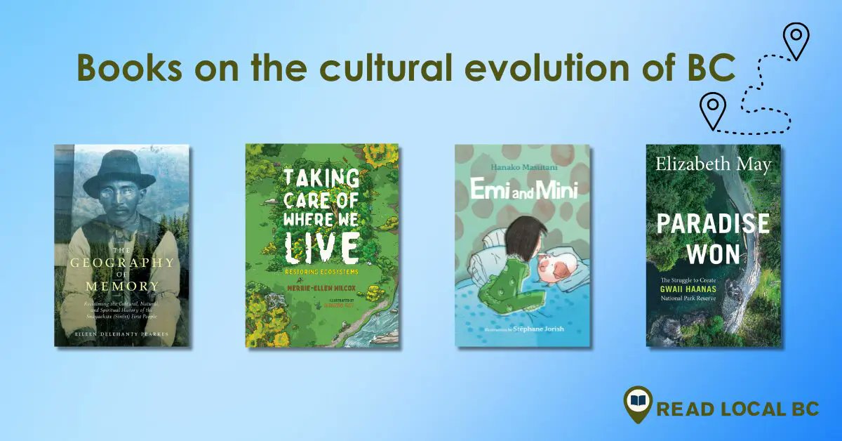 A round up of some fantastic books that unpack the cultural evolution of British Columbia:  readlocalbc.ca/2024/10/23/12-…📚 <a href="/ReadLocalBC/">Read Local BC</a>  #readlocalbc