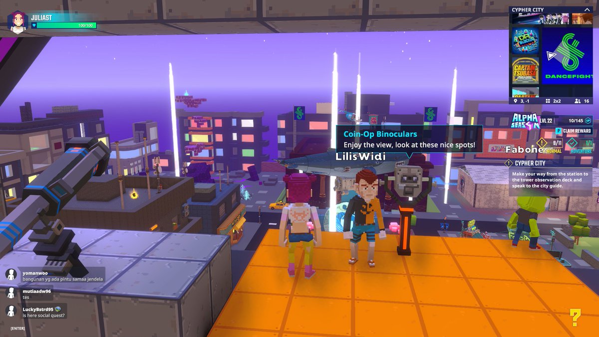 Come dance with me in the Cypher City Experience in 💃🕺<a href="/TheSandboxGame/">The Sandbox</a>. Make sure to bring your boogie shoes 🩰  register-landings.sandbox.game/alphaseason4-s… #TheSandbox #AlphaSeason4 #AS4SocialChallenge