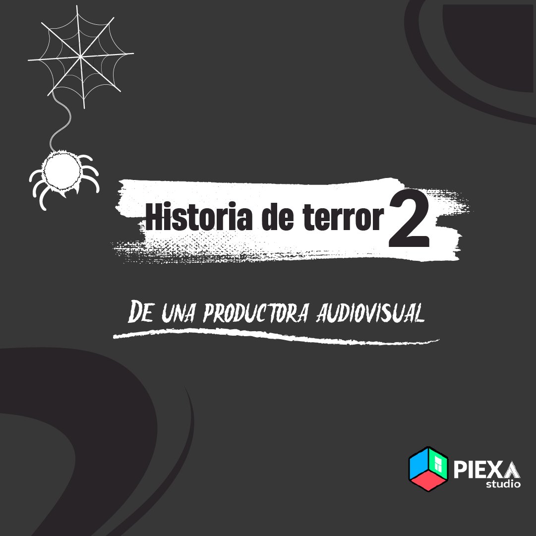 PiexaStudio's tweet image. En Piexa Studio, nos aseguramos de que ningún detalle se escape, porque en producción no hay lugar para sustos inesperados. 🎬✨

¿Buscas un equipo preparado para cualquier situación? ¡Escríbenos! 👻 #AudiovisualProduction