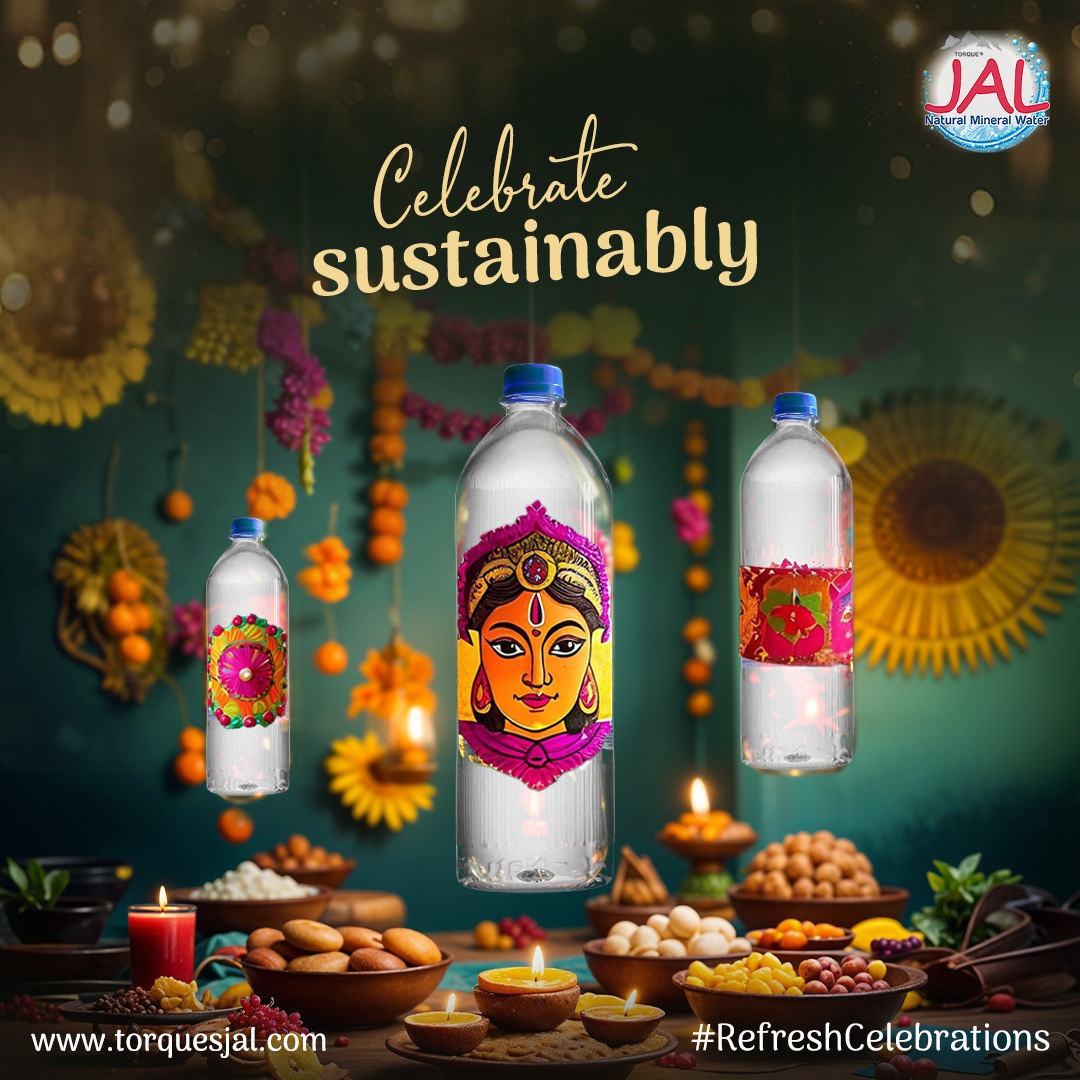 torquesjal's tweet photo. Embrace the festive spirit sustainably! This season, let’s celebrate with eco-friendly choices and pure hydration from JAL Natural Mineral Water.

#Jal #TorqueJal #NaturalMineralWater #Torque #RefreshCelebrations https://t.co/uqa7kixUGK