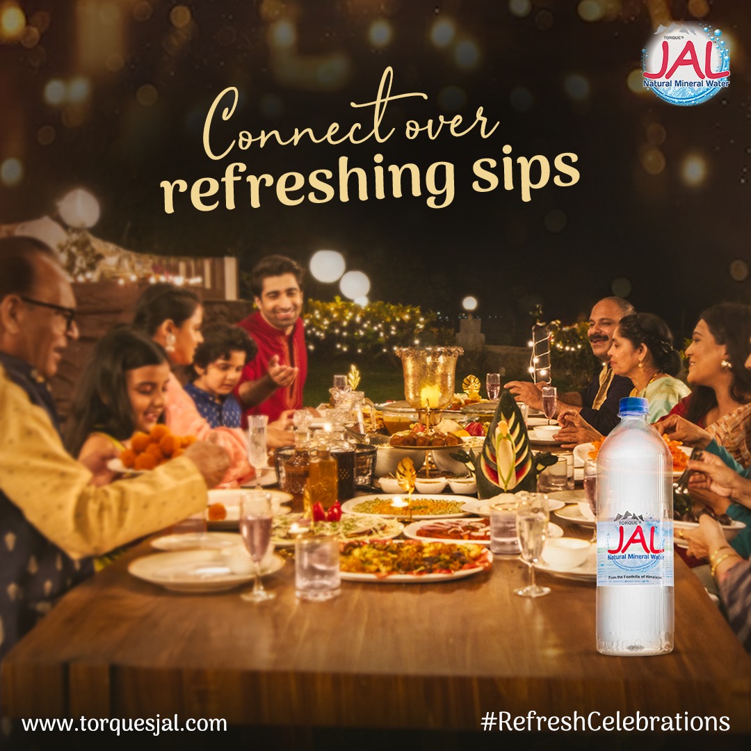 torquesjal's tweet photo. Good times, great company, and pure hydration. This festive season, let's connect over refreshing sips with JAL Natural Mineral Water!

#Jal #TorqueJal #NaturalMineralWater #Torque #RefreshCelebrations https://t.co/90K2EdofcY