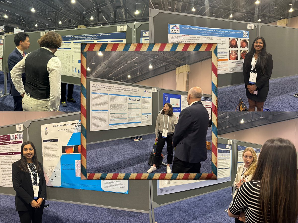 Bhavana Bhagya Rao (@bhavanabraomd) on Twitter photo Strong Sinai showing at #ACG2024 kudos to all the residents and fellows (some of whom I could photograph) on their hard work! <a href="/MSH_GI_Fellows/">Mount Sinai Hospital GI Fellowship Program</a> <a href="/dinaszaret/">Dina Zaret</a> <a href="/EmilyGoreMD/">Emily Gore</a> <a href="/IcahnMountSinai/">Icahn School of Medicine at Mount Sinai</a> <a href="/DOMSinaiNYC/">Mount Sinai Department of Medicine</a> <a href="/MSHS_IBDCenter/">Mount Sinai IBD Center</a> Strong Sinai showing at #ACG2024 kudos to all the residents and fellows (some of whom I could photograph) on their hard work! <a href="/MSH_GI_Fellows/">Mount Sinai Hospital GI Fellowship Program</a> <a href="/dinaszaret/">Dina Zaret</a> <a href="/EmilyGoreMD/">Emily Gore</a> <a href="/IcahnMountSinai/">Icahn School of Medicine at Mount Sinai</a> <a href="/DOMSinaiNYC/">Mount Sinai Department of Medicine</a> <a href="/MSHS_IBDCenter/">Mount Sinai IBD Center</a>