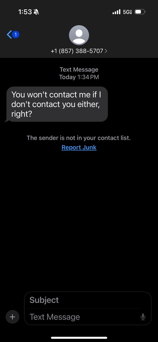 lawyerschiff's tweet photo. Now the scammers have graduated to a little bit of reverse psychology and #negging
NEVER respond to unsolicited text like this.
There are some really sick evil people out in the world that want to steal everything from you. https://t.co/V0nwW7o9B6