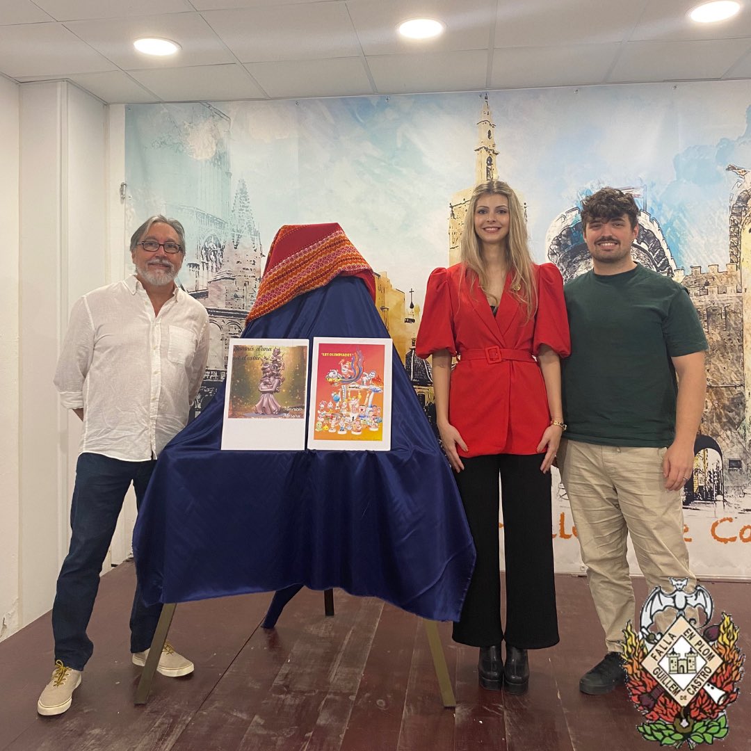 EnPlom's tweet photo. Presentación de bocetos
Falla infantil: Juan Alberto Navarro
Falla mayor: Mauricio Moreira https://t.co/9HYWKyh9Z8