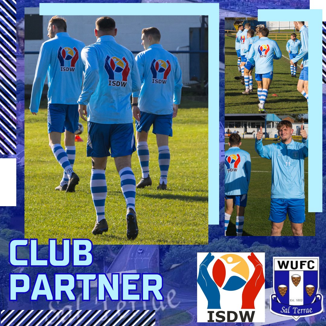 WinsfordUnited's tweet photo. CLUB PARTNER | 
Prior to Saturday's game you may have noticed our snazzy Warm Up jackets!

They've been created by Fused Sport and sponsored by the amazing folks at ISDW 

- Inspire Sporting Development and Wellbeing. Why not give them a follow @followISDW https://t.co/FW9qXLZOCt