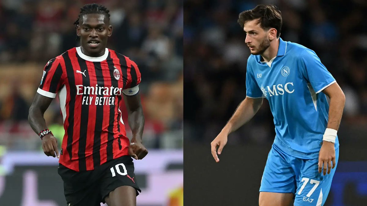 Partidazo de #SerieA 

Napoli, lider del torneo visita a Milan en San Siro y busca alejarse de Inter