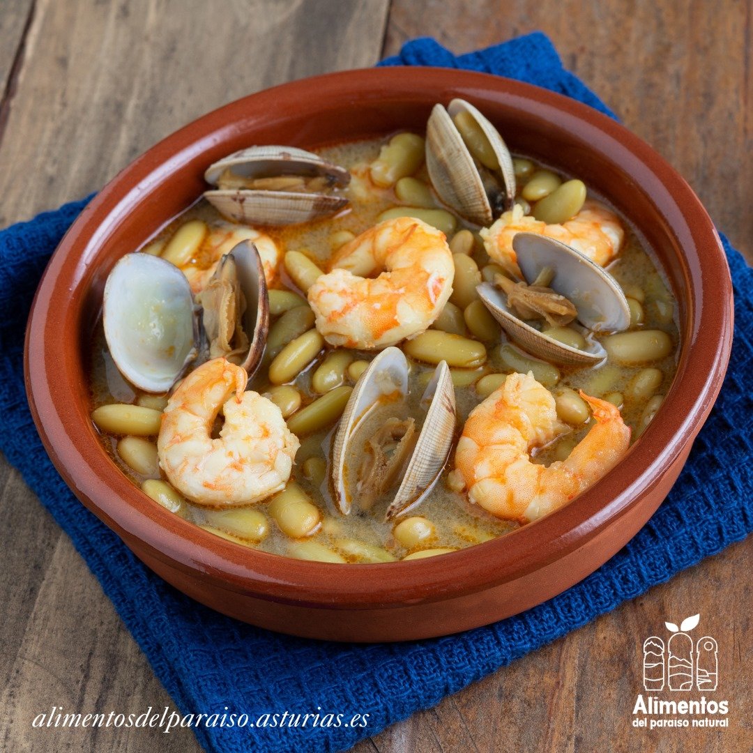 ¿Cómo representar lo mejor de la tierra 🌱 y el mar 🌊 en un único plato?
Verdinas de Asturias y marisco, la mejor combinación de sabores y texturas para hacer frente al frío otoñal 🍂

#AlimentosDelParaíso #AsturiasParaísoNatural #PescadoDeConfianza <a href="/FabaAsturiana/">Faba Asturiana IGP</a>
