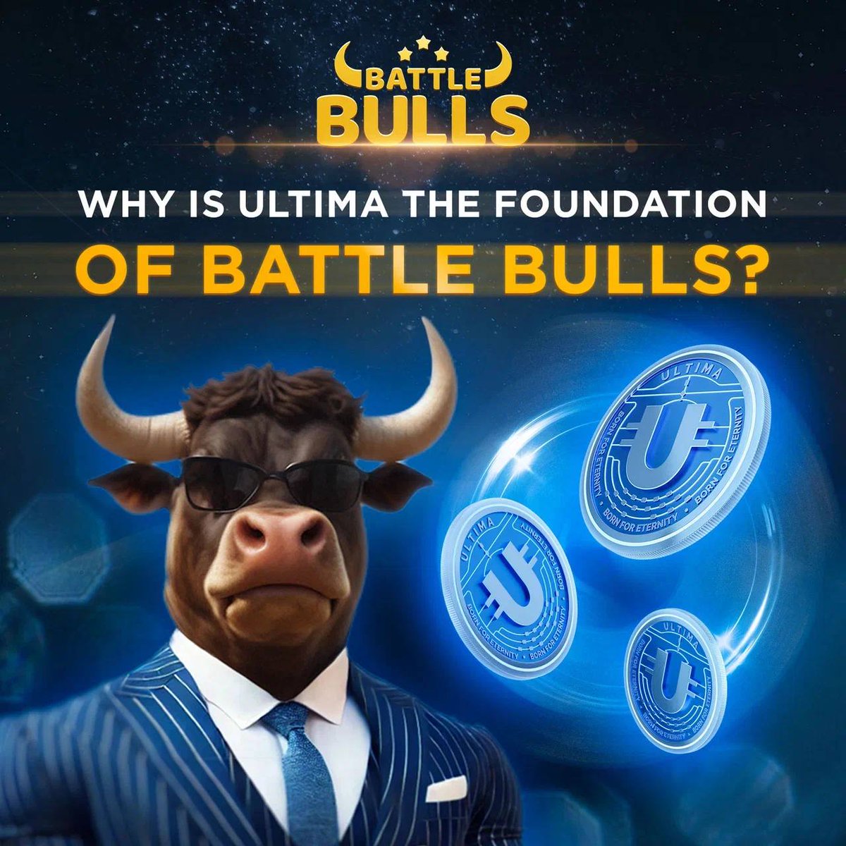⚡️ ULTIMA in BATTLE BULLS: How the Token Transforms the Game Process⚡️  🔶Founders, you already know that the play-to-earn concept of BATTLE BULLS  allows each of you to earn ULTIMA CRYPTOCURRENCY —