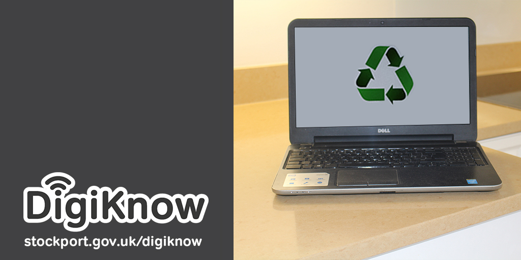 StockportMBC's tweet image. Many people struggle to afford to get online. If you have a computer you don&apos;t use, why not donate it? Take it to a Stockport library, and Community Computers will remove your data and refurbish it for reuse  #DigiKnow @communitycomput orlo.uk/pSgT6 #Digitober